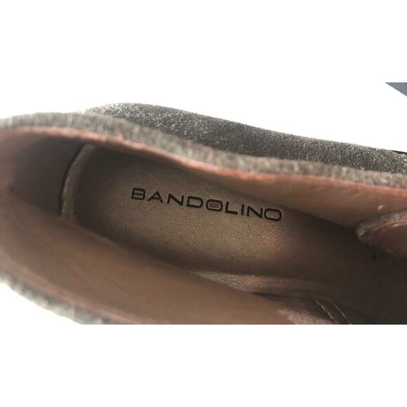 Bandolino Dark Green Women's Size 6 Soft Suede Ankle Chukka Boots Lace Up - Picture 6 of 7